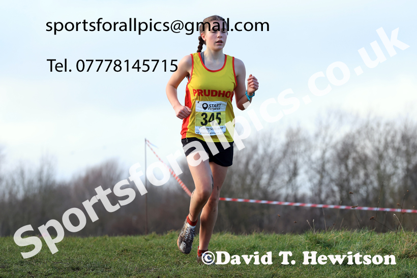 Girls Under-15s 2026 NEHL Sherman Cup and Davidson Shield, Temple Park, South Shields. Photo: David T. Hewitson/Sports for All Pics